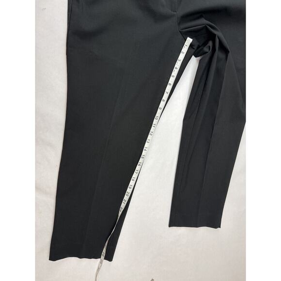 Talbots Heritage Dress Pants Black Wide Leg Career Preppy Office Plus Size 16W - Picture 5 of 10